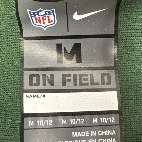 NFL Green On-Field Jersey - Picture 2 of 3